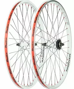 Jrbmx001 Custom Wheelset: Answer Pinnacle Rims With Answer Holeshot Hubs-24x1.75"