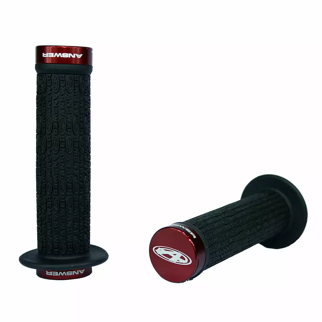 Answer Lock-On Grips-Flange 6 Answer Lock-On Grips-Flange