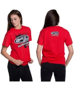 APPAREL Answer Short Sleeve T-Shirt-Red