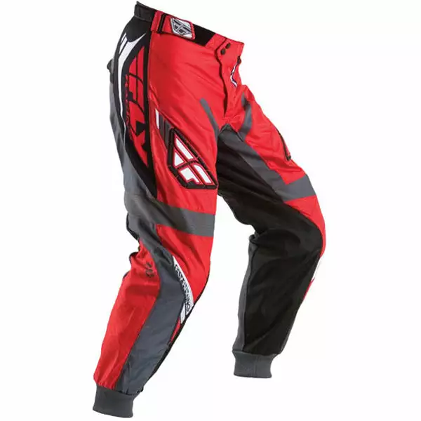 Fly Racing 2010 F-16 Race Pants-Red/Steel RACE WEAR 1 Fly Racing 2010 F-16 Race Pants-Red/Steel RACE WEAR