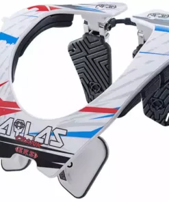 PROTECTIVE GEAR Atlas Cranks Neck Brace-White