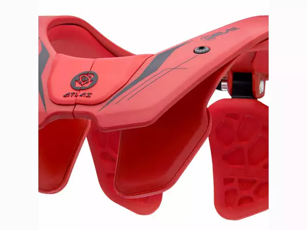 Atlas Prodigy Neck Brace-Fire 2 Atlas Prodigy Neck Brace-Fire