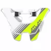 Atlas Prodigy Race Neck Brace-Acid Grey/White PROTECTIVE GEAR