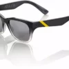 100% Atsuta Sunglasses-Black Fade-Silver Mirror APPAREL