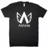 Avian Next Level Logo T-Shirt-Black APPAREL