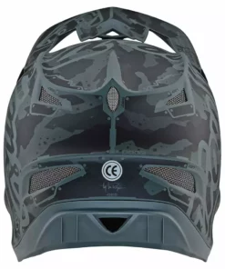 Troy Lee Designs D3 Fiberlite Factory Camo Helmet-Green