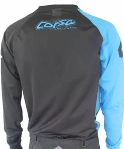 RACE WEAR Corsa Warrior X Race Jersey-Black/Blue