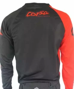 RACE WEAR Corsa Warrior X Race Jersey-Black/Red