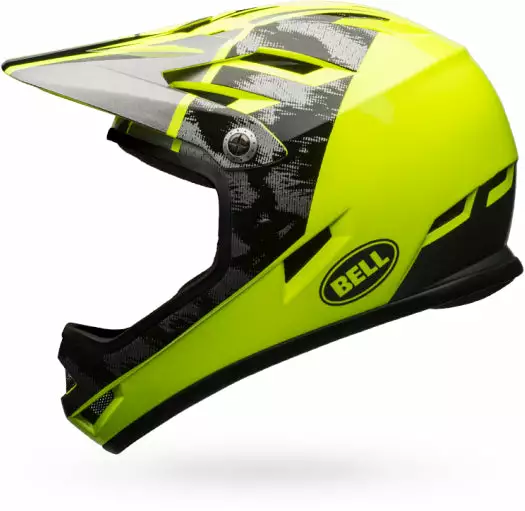 PROTECTIVE GEAR Bell Sanction Helmet-Black/Titanium/Retina Sear 3 PROTECTIVE GEAR Bell Sanction Helmet-Black/Titanium/Retina Sear