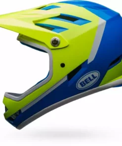 PROTECTIVE GEAR Bell Sanction Helmet-Force Blue/Retina Sear 11 PROTECTIVE GEAR Bell Sanction Helmet-Force Blue/Retina Sear