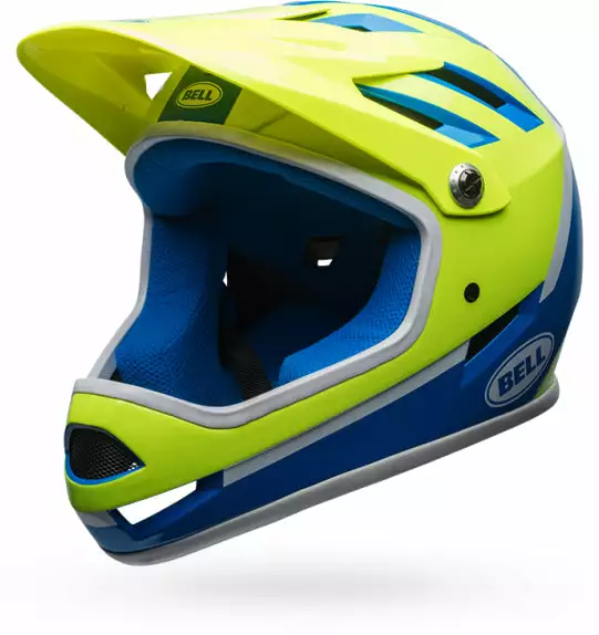 PROTECTIVE GEAR Bell Sanction Helmet-Force Blue/Retina Sear 5 PROTECTIVE GEAR Bell Sanction Helmet-Force Blue/Retina Sear