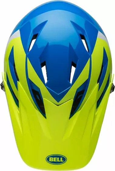 PROTECTIVE GEAR Bell Sanction Helmet-Force Blue/Retina Sear 4 PROTECTIVE GEAR Bell Sanction Helmet-Force Blue/Retina Sear