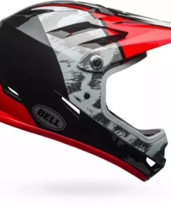 Bell Sanction Helmet-White/Black/Red PROTECTIVE GEAR