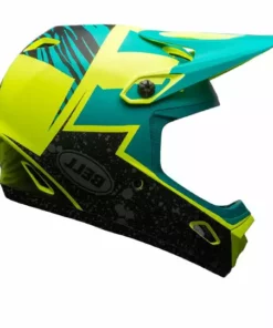 Bell Transfer-9 Helmet-Matte Retina Sear/Emerald PROTECTIVE GEAR