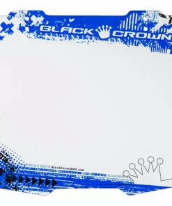 Black Crown Grunge Number Plate