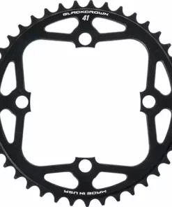 Sprockets/Chainrings Black Crown Chainring-4-Bolt