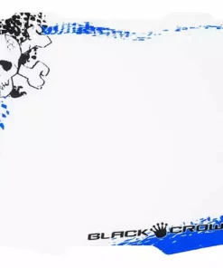 Numbers/Plates/Padsets Black Crown Skull Number Plate