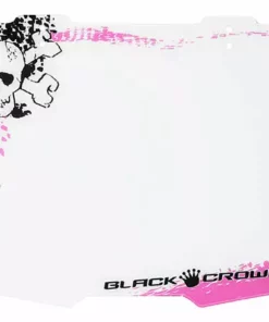 Numbers/Plates/Padsets Black Crown Skull Number Plate