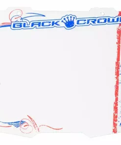 Numbers/Plates/Padsets Black Crown Stunt Number Plate