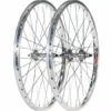 Black Ops Cassette Wheel Set W/Sun CR18 Rims-36H-20x1 3/8"-Polished