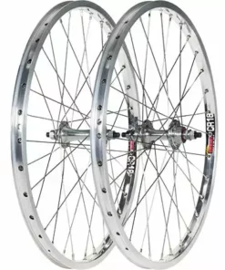 Black Ops Cassette Wheel Set W/Sun CR18 Rims-36H-20x1 3/8"-Polished