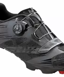 Northwave Scorpius 2 Plus Clipless Shoes-Black/Charcoal