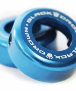 Grips Black Crown Aluminum Bar Caps