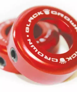 Grips Black Crown Aluminum Bar Caps