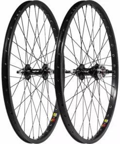 Black Ops Cassette Wheelset W/Sun CR18 Rims-24H-20x1.50"