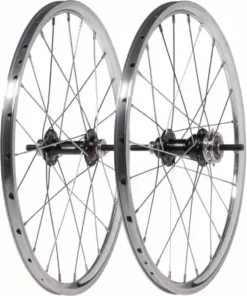 Black Ops Cassette Wheelset W/Sun M14A Rims-24H-20x1.50"-Polished