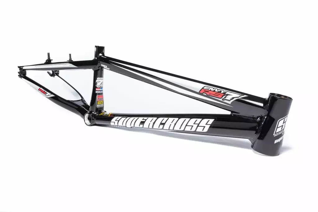 Supercross SX RS7 BMX Race Frame-Gloss Black 1 Supercross SX RS7 BMX Race Frame-Gloss Black
