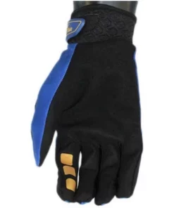 RACE WEAR Corsa Unleashed Velcro Glove-Navy/Gold