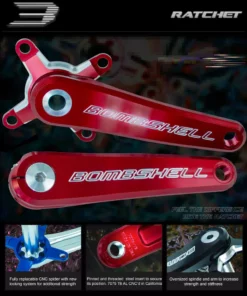 Bombshell Ratchet 2pc Cranks