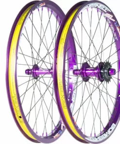 Bombshell SLX Wheelset-36H-20x1.75"-Purple