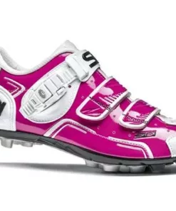Sidi Buvel Women Clipless Shoe-Fuchsia/White