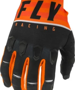 Fly Racing 2020 Kinetic K120 Racing Glove-Orange/Black/White RACE WEAR