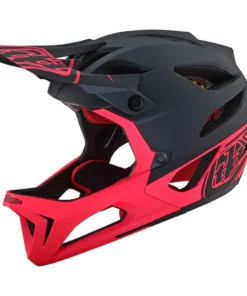 Troy Lee Designs 2019 Stage MIPS Helmet-Black/Pink PROTECTIVE GEAR