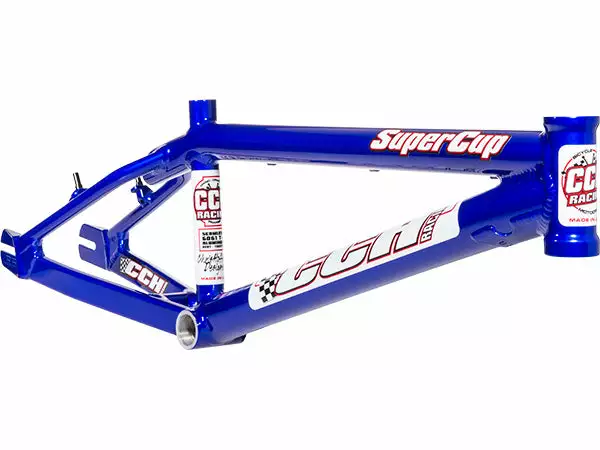 CCH Super Cup Aluminum BMX Race Frame-Candy Blue 1 CCH Super Cup Aluminum BMX Race Frame-Candy Blue