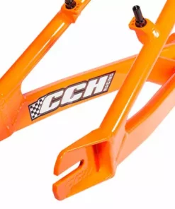 CCH Super Cup Aluminum BMX Race Frame-Fluorescent Orange