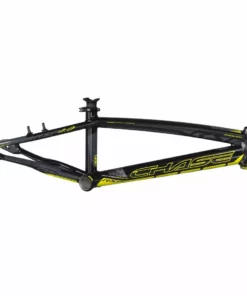 CHASE BICYCLES FRAMES Chase RSP4.0 BMX Bike Frame-Black/Neon Yellow