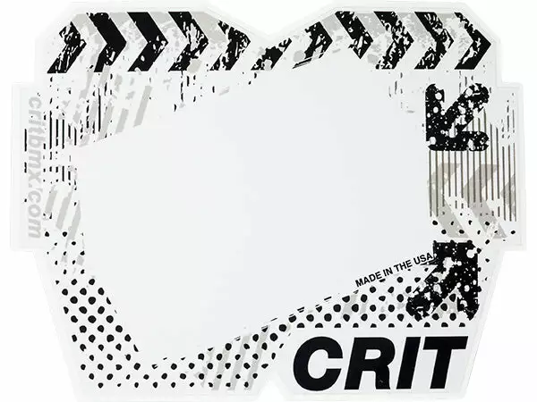 Crit Caution Number Plate Numbers/Plates/Padsets 2 Crit Caution Number Plate Numbers/Plates/Padsets