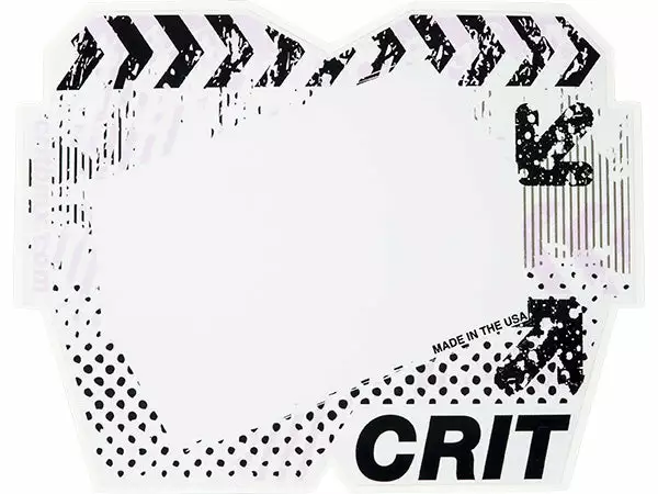 Crit Caution Number Plate Numbers/Plates/Padsets 5 Crit Caution Number Plate Numbers/Plates/Padsets