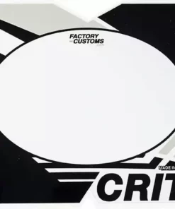 Numbers/Plates/Padsets Crit Color Blocks Number Plate