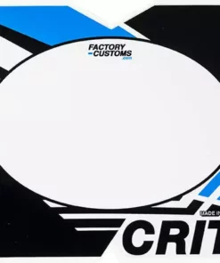 Numbers/Plates/Padsets Crit Color Blocks Number Plate