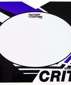 Numbers/Plates/Padsets Crit Color Blocks Number Plate