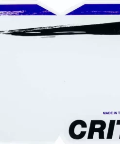 Crit Striped Number Plate