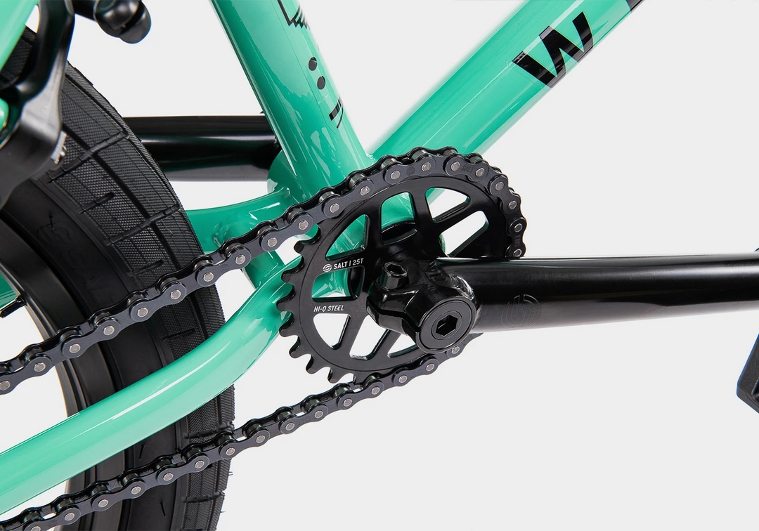 We The People CRS FC 20.25"TT BMX Bike-Toothpaste Green 15 We The People CRS FC 20.25"TT BMX Bike-Toothpaste Green