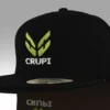 APPAREL Crupi Snapback Logo Hat-Black