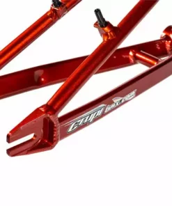 FRAMES Crupi 2015 BMX Race Frame-Copper Sparkle Red