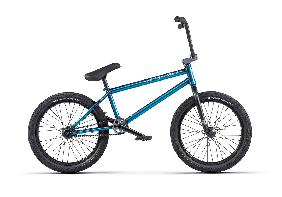 FREESTYLE BIKES We The People Crysis 20.5"TT BMX Bike-Matte Translucent Teal 13 FREESTYLE BIKES We The People Crysis 20.5"TT BMX Bike-Matte Translucent Teal